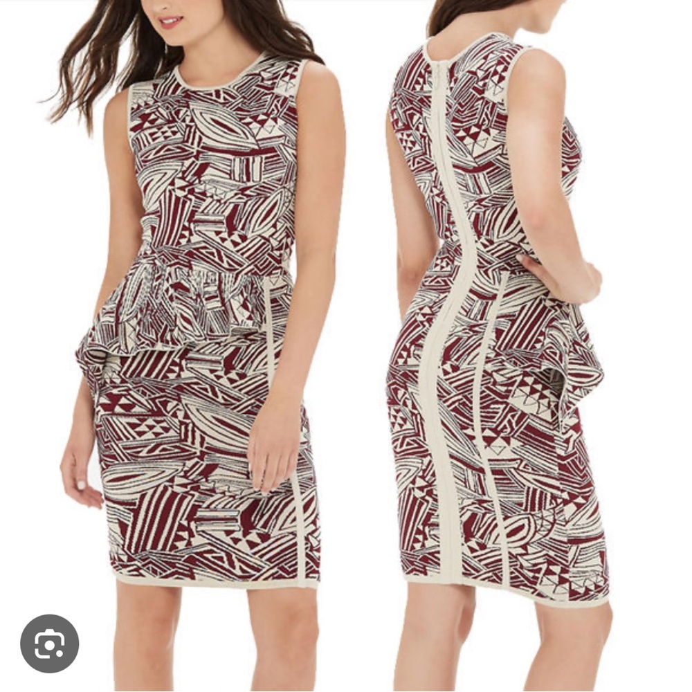 Elegant Patterned Dress